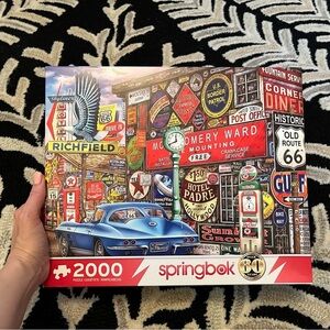 Springbok 2,000 Piece Route 66 Jigsaw Puzzle
